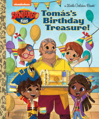 Book cover for Tomás\'s Birthday Treasure! (Santiago of the Seas)