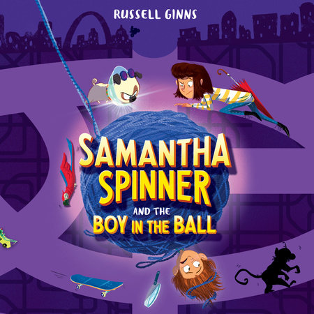 Samantha Spinner and the Boy in the Ball Cover