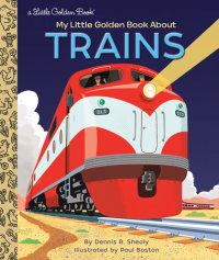 Cover of My Little Golden Book About Trains cover