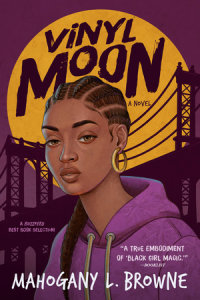 Book cover for Vinyl Moon