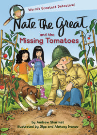 Book cover for Nate the Great and the Missing Tomatoes