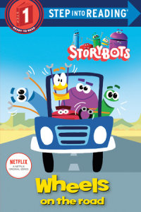 Book cover for Wheels on the Road (StoryBots)