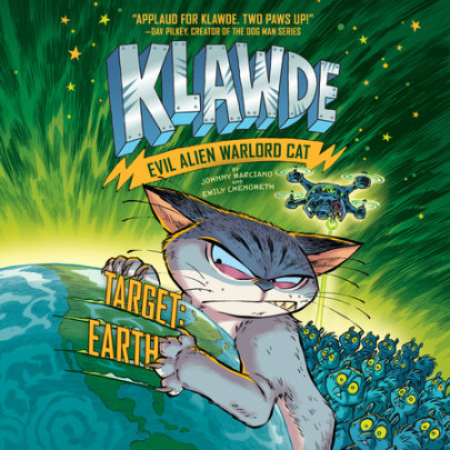 Klawde: Evil Alien Warlord Cat: Target: Earth #4 Cover