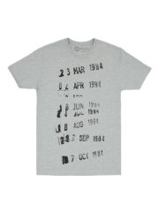 Library Card Stamp (Gray) Unisex T-Shirt X-Small 