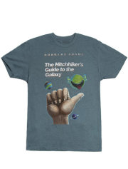 The Hitchhiker's Guide to the Galaxy (Indigo) Unisex T-Shirt X-Small 