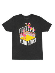 Fight Evil, Read Books: 2019 Design Unisex T-Shirt X-Small 