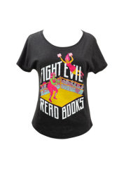 Fight Evil, Read Books: 2019 Design Women's Relaxed Fit T-Shirt X-Small 