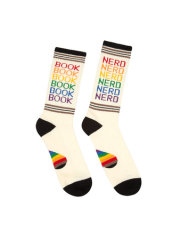 Book Nerd Pride Gym Socks - Small 