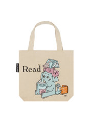 ELEPHANT & PIGGIE Read Mini Tote Bag 