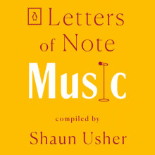 Letters of Note: Music Cover