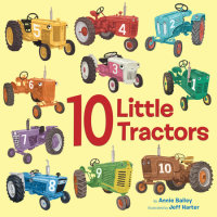Cover of 10 Little Tractors cover