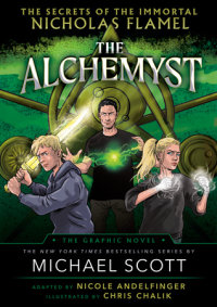 Book cover for The Alchemyst: The Secrets of the Immortal Nicholas Flamel Graphic Novel