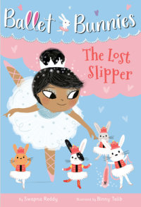 Book cover for Ballet Bunnies #4: The Lost Slipper
