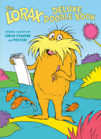 Book cover for The Lorax Deluxe Doodle Book