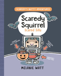 Book cover for Scaredy Squirrel Scared Silly