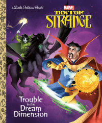 Book cover for Trouble in the Dream Dimension (Marvel: Doctor Strange)