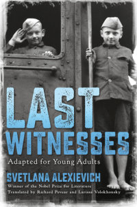 Book cover for Last Witnesses (Adapted for Young Adults)