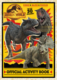 Book cover for Jurassic World Dominion Official Activity Book (Jurassic World Dominion)