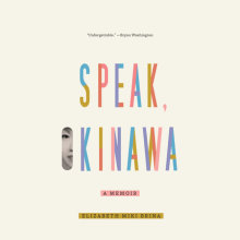 Speak, Okinawa Cover