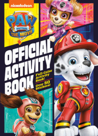 Book cover for PAW Patrol: The Movie: Official Activity Book (PAW Patrol)