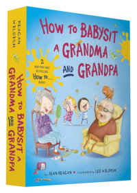Book cover for How to Babysit a Grandma and Grandpa Board Book Boxed Set