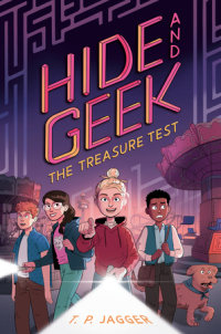 Cover of The Treasure Test (Hide and Geek #2) cover
