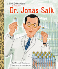 Book cover for Dr. Jonas Salk: A Little Golden Book Biography