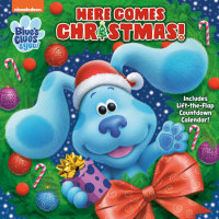 Book cover for Here Comes Christmas! (Blue\'s Clues & You)