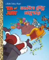 Book cover for Santa\'s Little Helpers (Tom & Jerry)