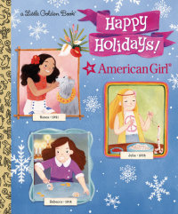 Book cover for Happy Holidays! (American Girl)