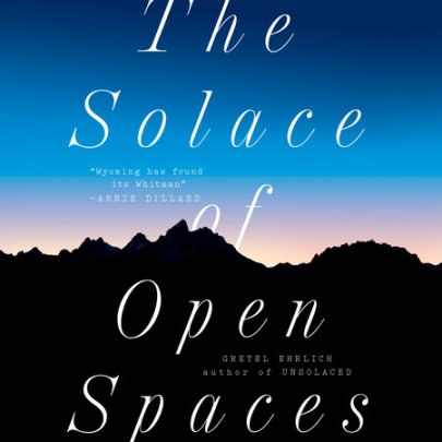 The Solace of Open Spaces Cover