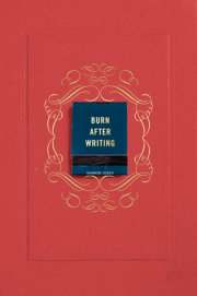 Burn After Writing (Coral) 