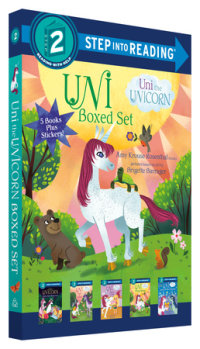 Book cover for Uni the Unicorn Step into Reading Boxed Set