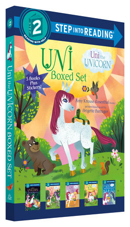 Cover of Uni the Unicorn Step into Reading Boxed Set