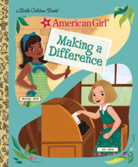Book cover for Making a Difference (American Girl)