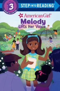 Book cover for Melody Lifts Her Voice (American Girl)