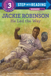 Book cover for Jackie Robinson: He Led the Way