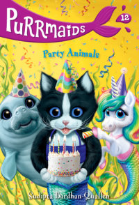 Book cover for Purrmaids #12: Party Animals