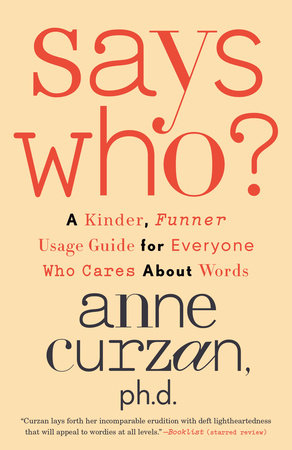 Says Who? book cover