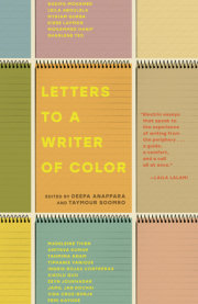 Letters to a Writer of Color 