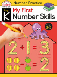 Book cover for My First Number Skills (Pre-K Number Workbook)
