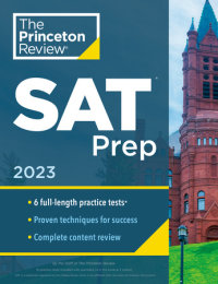 Cover of Princeton Review SAT Prep, 2023