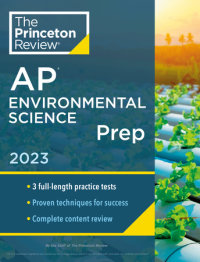 Book cover for Princeton Review AP Environmental Science Prep, 2023