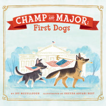 Champ and Major: First Dogs Cover