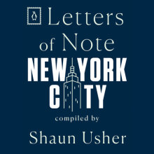 Letters of Note: New York City Cover