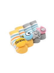 Mo Willems Baby Rattle Socks 2-Pack - 0-12 months 