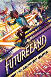 Book cover for Futureland: The Architect Games