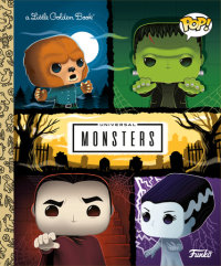 Book cover for Universal Monsters Little Golden Book (Funko Pop!)