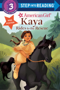 Book cover for Kaya Rides to the Rescue (American Girl)