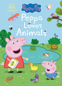 Book cover for Peppa Loves Animals (Peppa Pig)